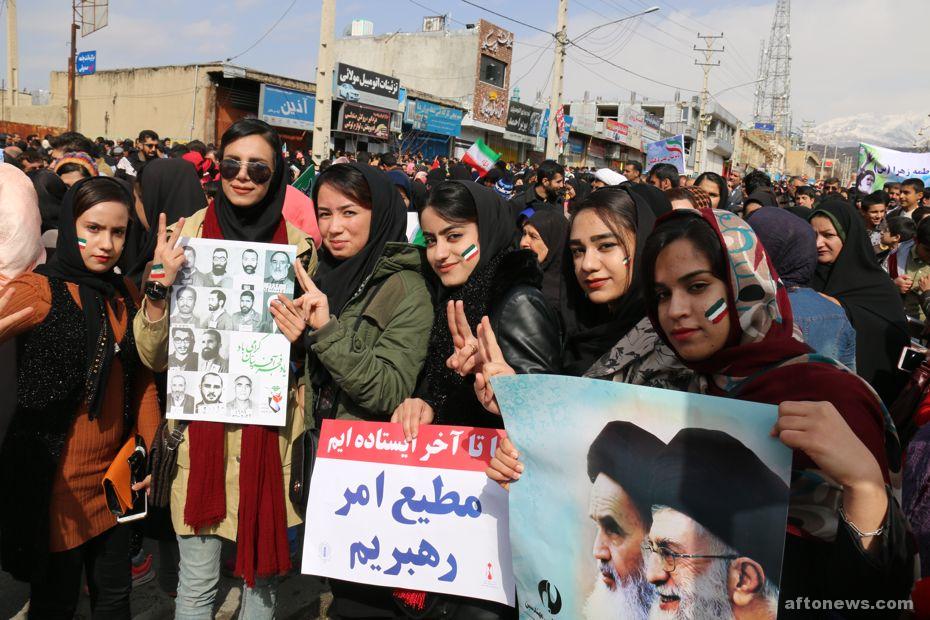 گزارش تصویری راهپیمایی 22 بهمن در یاسوج