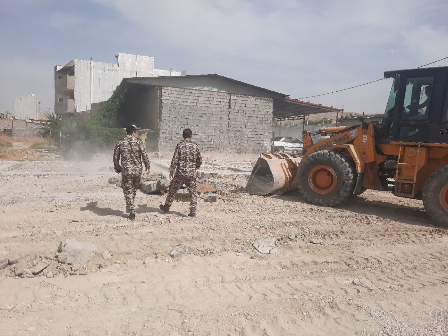رفع تصرف 600 مترمربع از اراضی دولتی گچساران