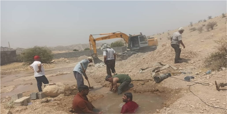 مدیر آبفای گچساران: رفع کامل شکستگی خط آب سد کوثر و تضمین تأمین پایدار آب برای ۱۴ هزار خانوار