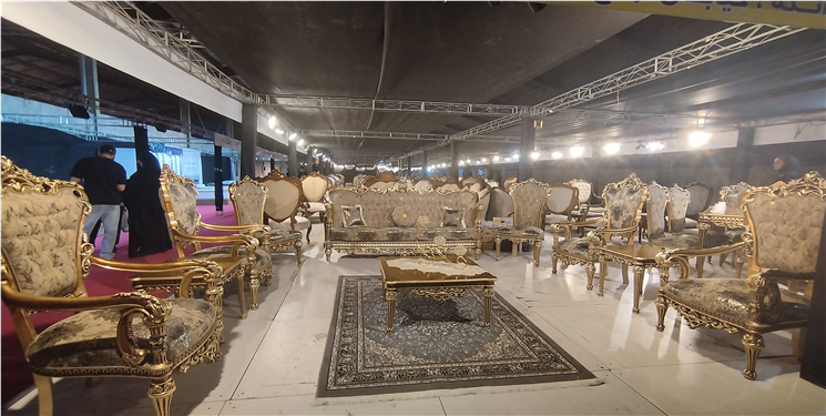 آخرین روز نمایشگاه مبل و لوستر دهدشت 