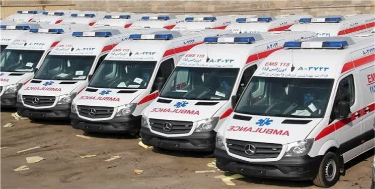 300 آمبولانس جدید به ناوگان اورژانس کشور اضافه می شوند
