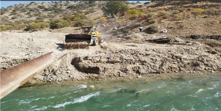 آغاز عملیات مهار سیلاب و تقویت زیرساخت‌های آب‌کشاورزی در شهرستان دنا