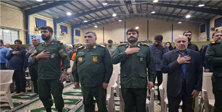 اربعین شهدای اقتدار در گچساران برگزار شد