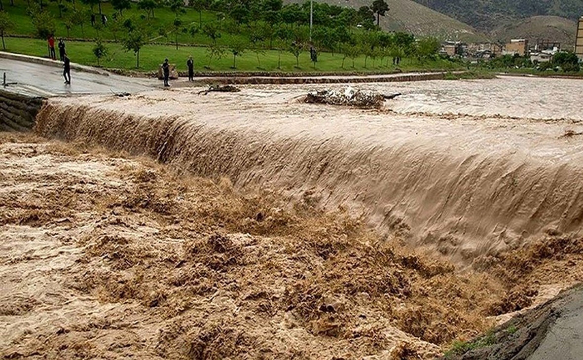 خسارات سیل به روستاهای کهگیلویه و بویراحمد
