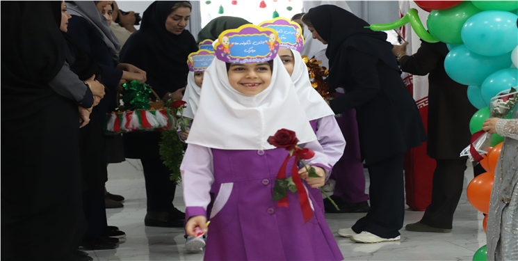 زنگ مهر در دبستان آسیه به صدا درآمد؛ فصل تازه‌ شکوفه‌های گچسارانی در مسیر تعلیم و تربیت