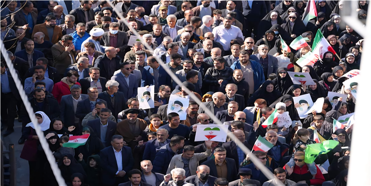 تجمع مردم یاسوج برگزار شد/ تصاویر