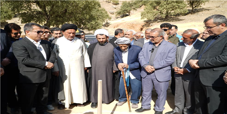آغاز عملیات اجرایی پروژه زیرنا - امامزاده نورالدین عباس 
