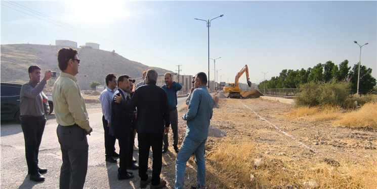 از جاده سلامت تا پل آبگرمو؛ جزئیات بازدید از فاز سوم بلوار ۳۴ متری دوگنبدان