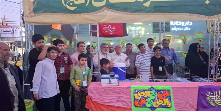 آغاز دهه امامت توسط موکب صاحب الزمان در گچساران جشن گرفته شد/ تصاویر