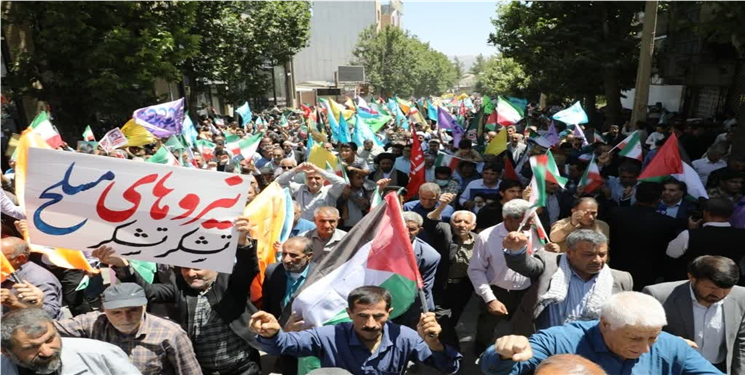 راهپیمایی جمعه خشم در کهگیلویه و بویراحمد/ تصاویر