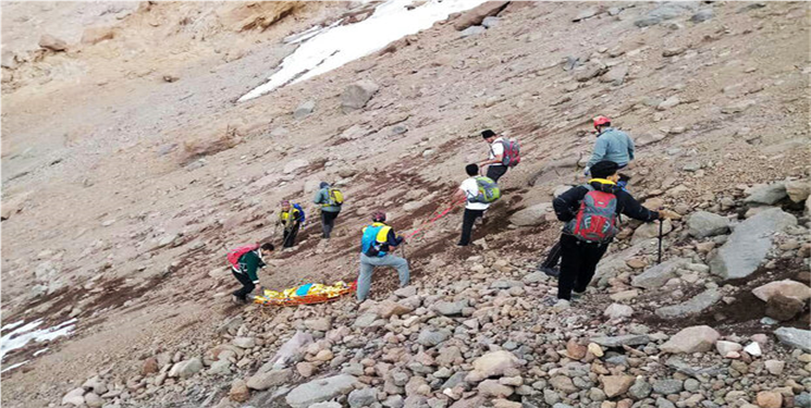 مرگ جوان هم استانی در ارتفاعات کوه نیر